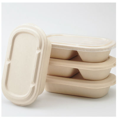 Biodegradable устранимые пищевые контейнеры багассы 1000ml