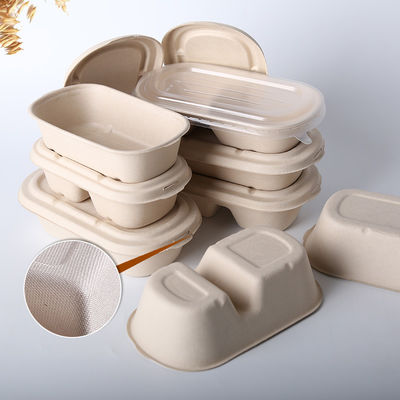 Пищевые контейнеры Desechable 480mm Biodegradable с крышками