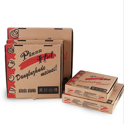 тяга новаторской устойчивой Biodegradable коробки пиццы 20x20x2 легкая