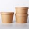 Водоустойчивая Biodegradable чашка супа 600ml TUV Kraft