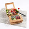 Коробка Kraft бумажная с ясным окном для плода салата и холодной еды