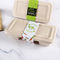 Коробка для завтрака Biodegradable устранимой багассы прямоугольника 750ml 1000ml упаковывая