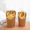 Контейнеры бумаги картофельных чипсов попкорна фильма 18PE на вынос сгустили