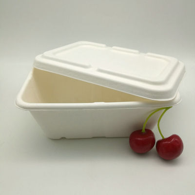 Водоустойчивые Biodegradable Takeout контейнеры 950ml