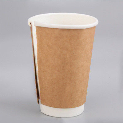 16oz покрыло напечатанные кофейные чашки Eco двойной стены на вынос дружелюбное